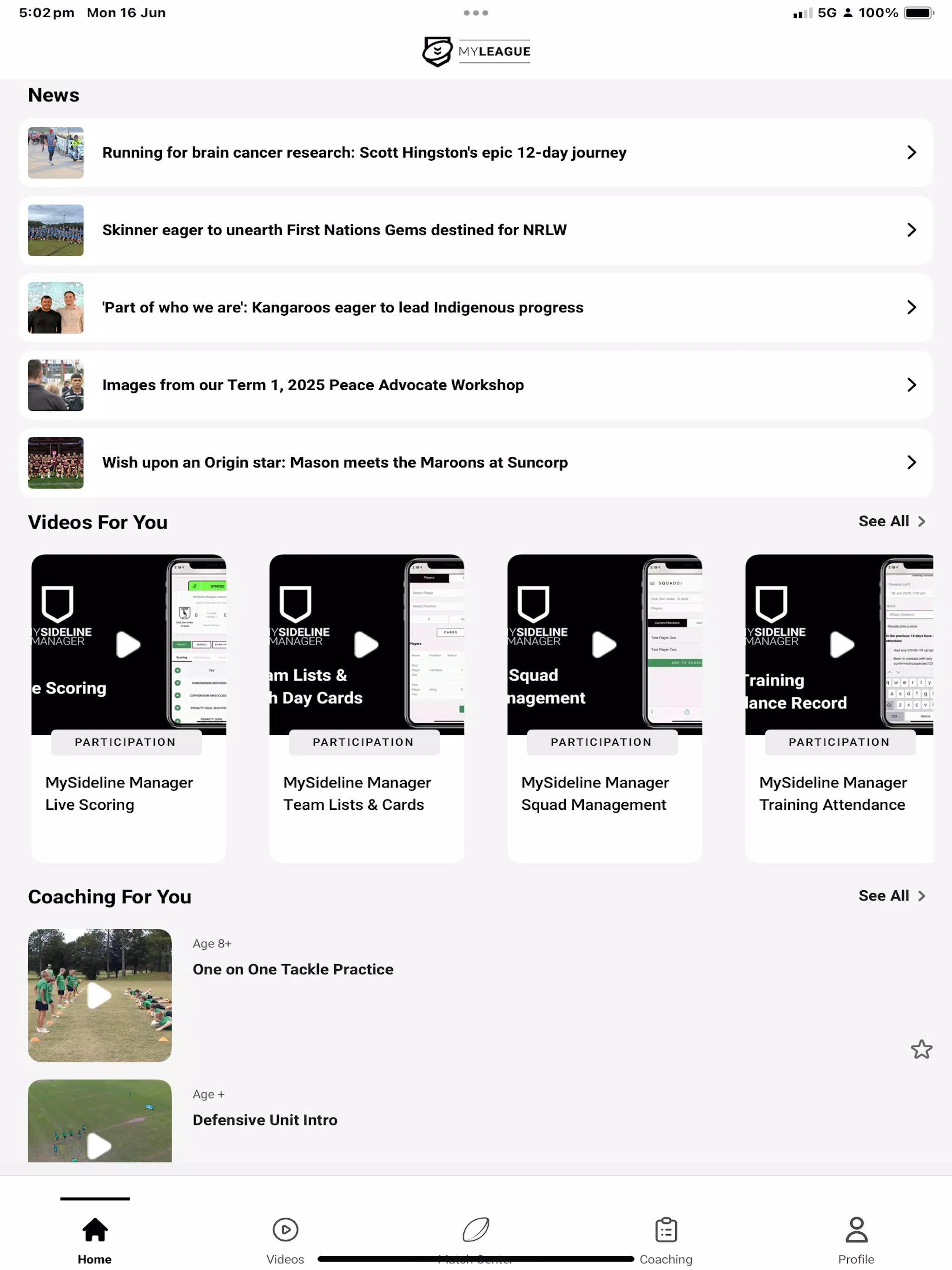 MyLeague screenshot 6