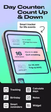 Day Counter. Count Up & Down screenshot 1