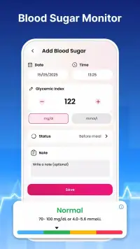 Blood Pressure Monitor App screenshot 8