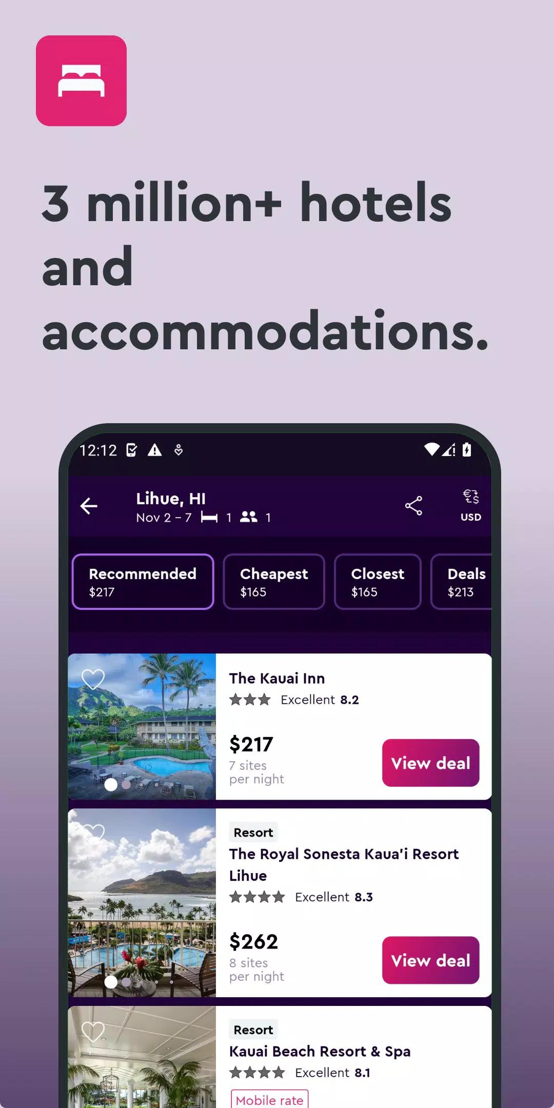 momondo screenshot 3