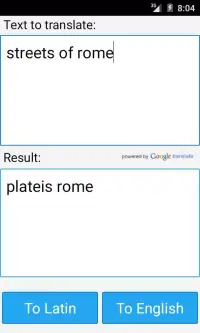 Latin English Translator screenshot 1