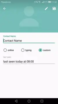 Fake Chat Whatsapp screenshot 7