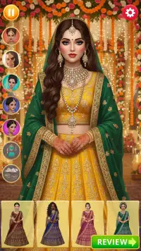 Bridal Dress up Wedding Makeup screenshot 3
