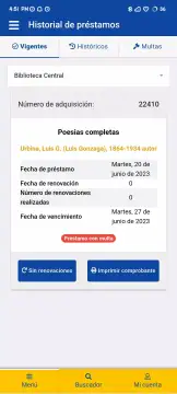 Bibliotecas UNAM screenshot 8