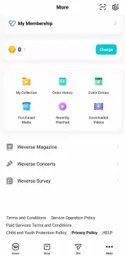 Weverse screenshot 12