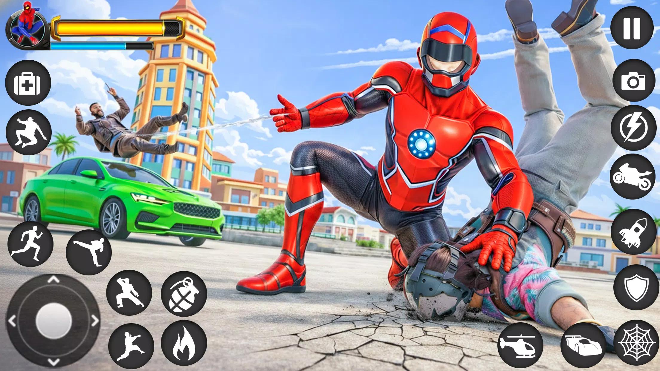Spider Rope Hero: Crime Town screenshot 6