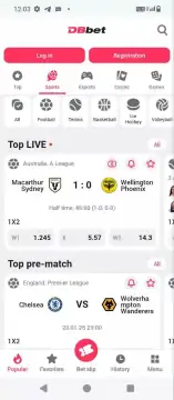 DBbet screenshot 9