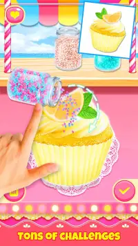 Cupcake Games Food Cooking screenshot 3