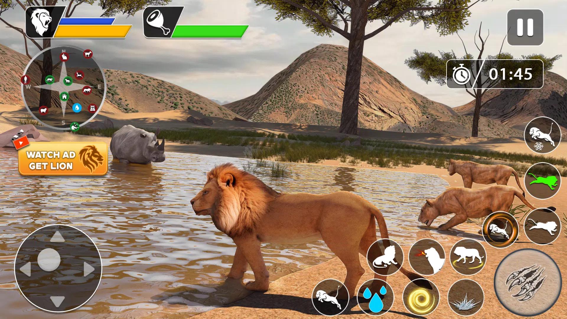 Lion Games Animal Simulator 3D screenshot 4