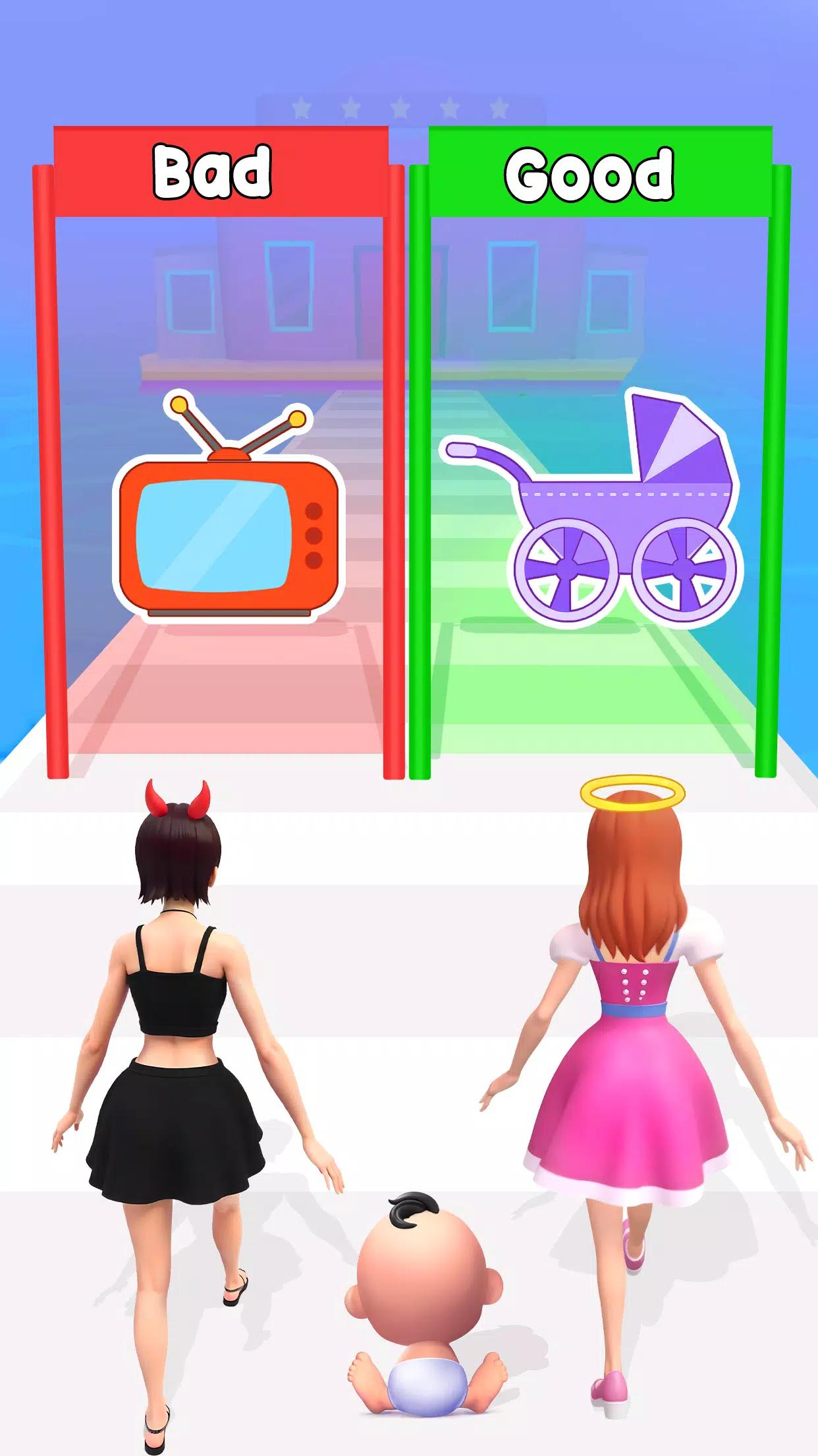 Good or Bad Mom Run: Mom Games screenshot 3