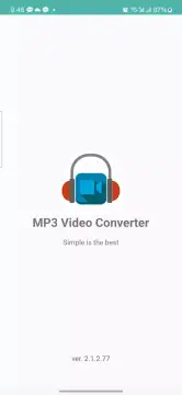 MP3 Video Converter screenshot 1