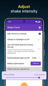 Shake Flashlight - Fast Torch screenshot 9