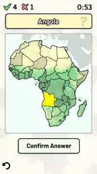 Countries of Africa Quiz screenshot 1