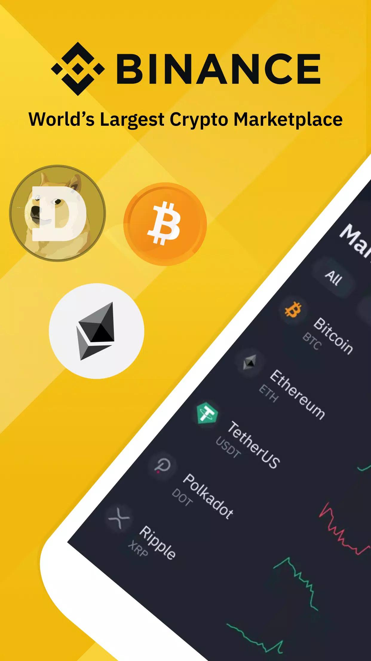 Binance: Buy Bitcoin & Crypto screenshot 1