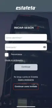 Estafeta Móvil screenshot 4