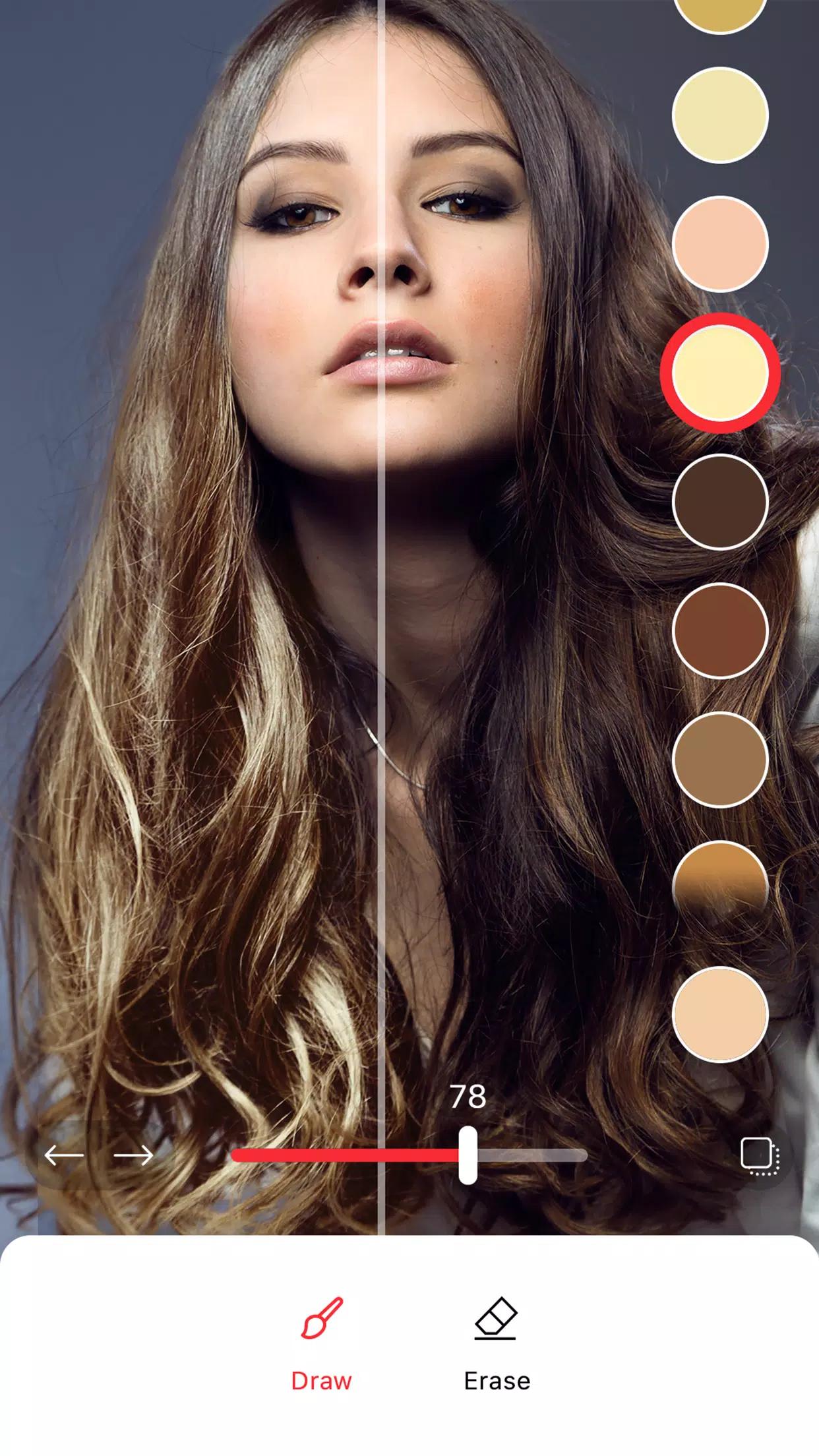 Hair Color Changer screenshot 1
