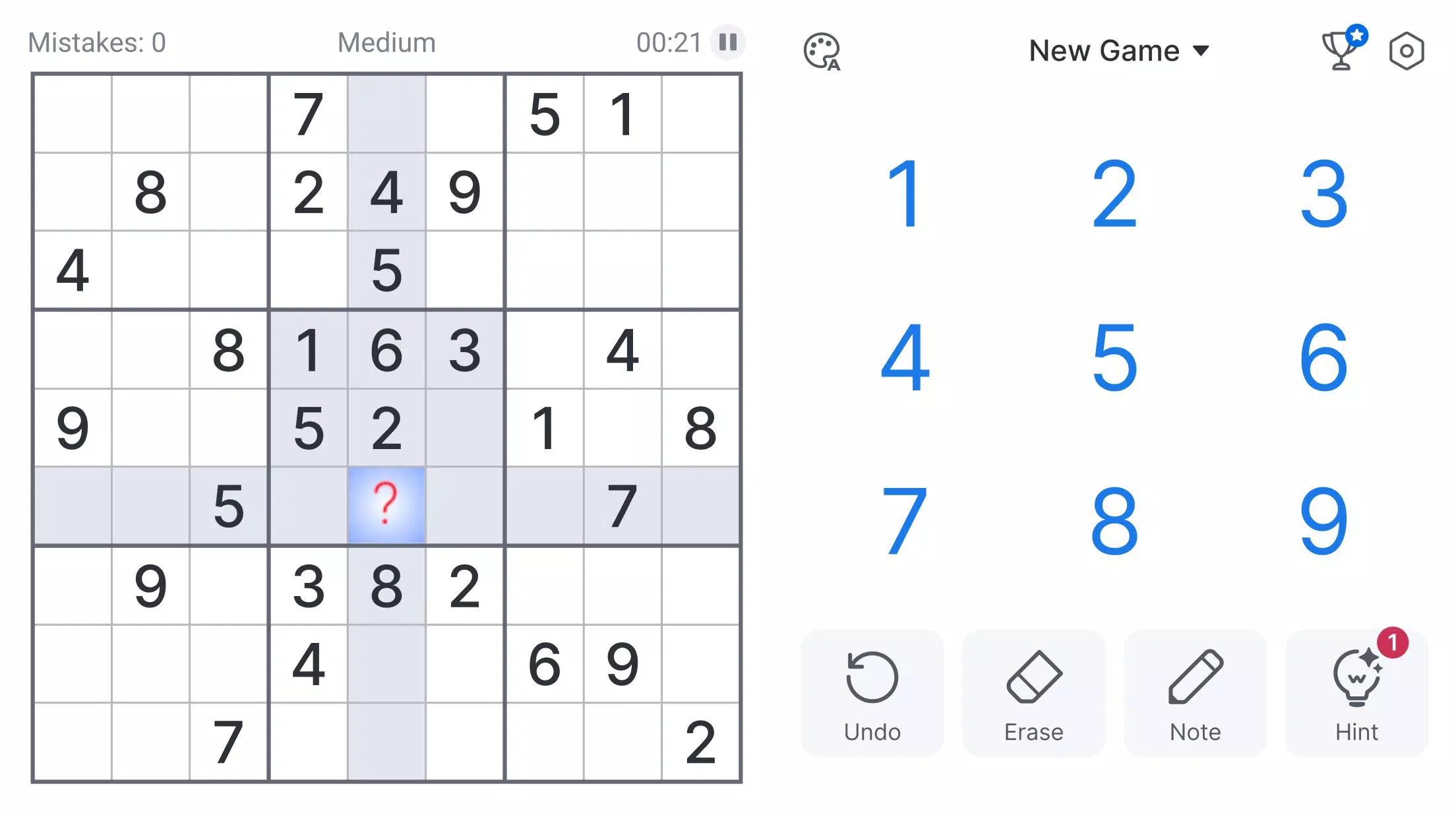 Sudoku screenshot 8