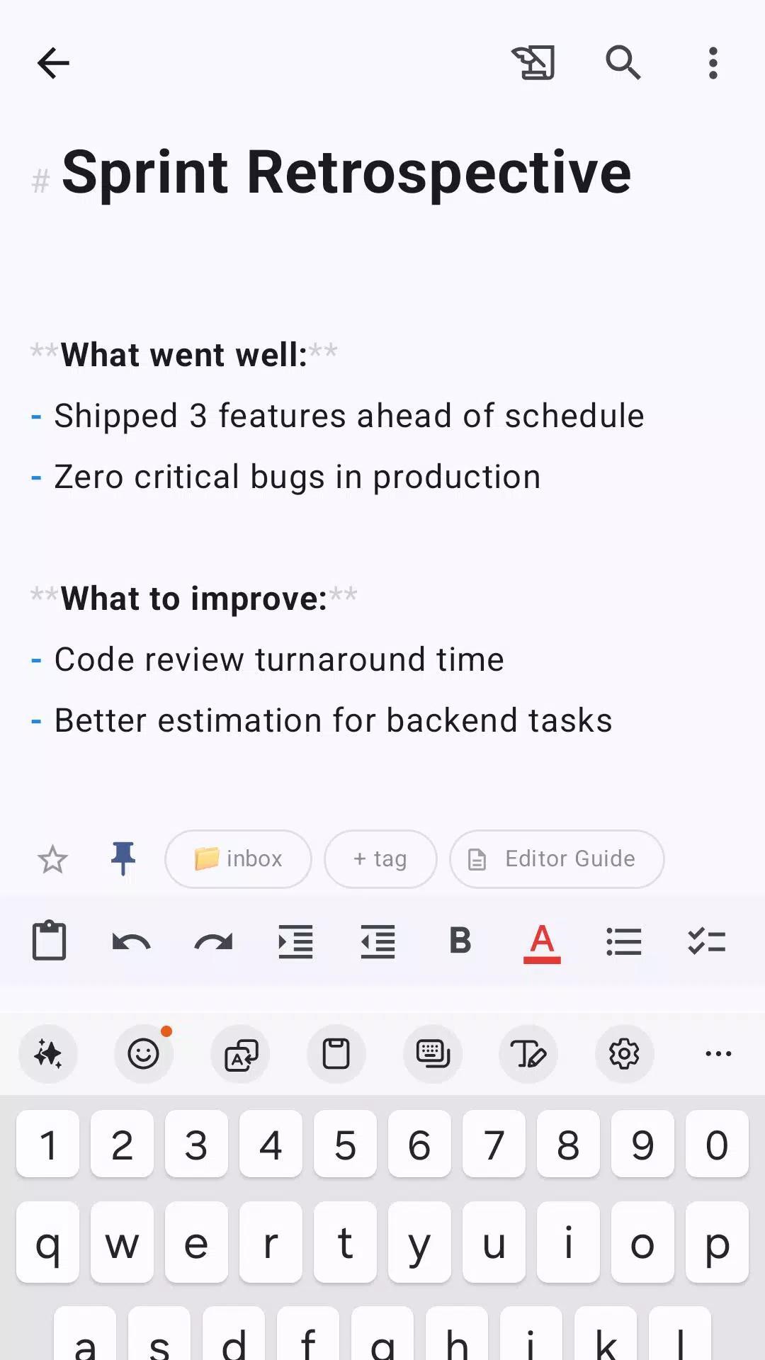 Draftly - Markdown Note screenshot 13