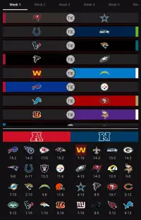 NFL Playoff Predictor screenshot 2