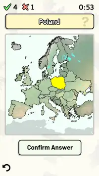 Countries of Europe Quiz screenshot 2
