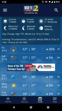 WSB-TV Weather screenshot 2