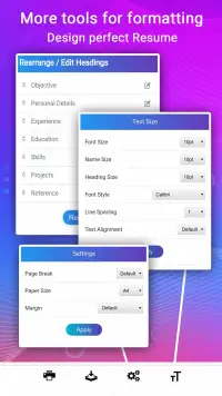 Resume - Intelligent CV maker screenshot 10