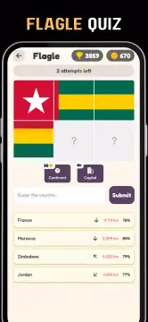 WorldGuess - Geography Quiz screenshot 4