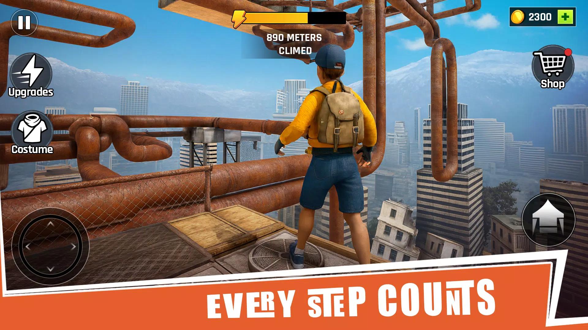 Going Up Rooftop - Parkour 3D screenshot 13
