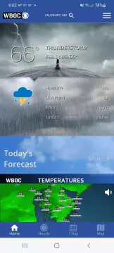 WBOC Weather screenshot 1