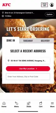 KFC Singapore screenshot 8
