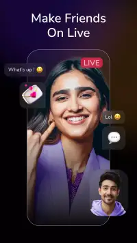 Moj Live - Live Stream & Chat screenshot 1