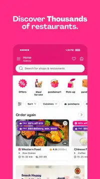 foodpanda: food & groceries screenshot 3