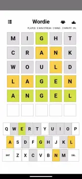 Wordie screenshot 4