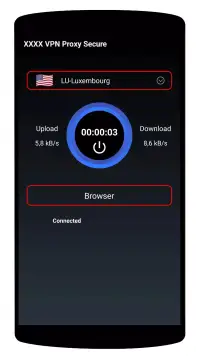 XXXX VPN Browser Aman screenshot 5
