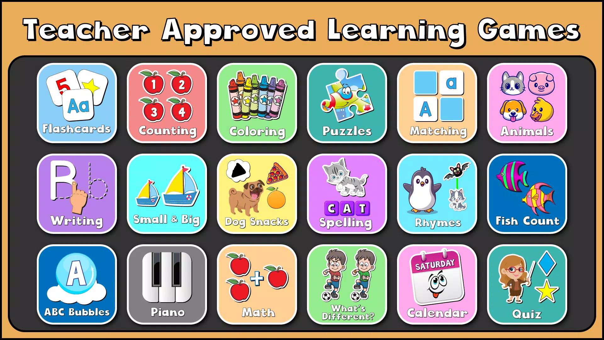 Kids Preschool Learning Games screenshot 1