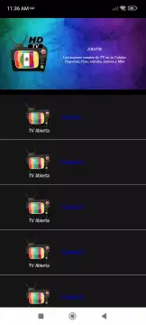 TV México HD screenshot 4