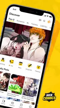 WebComics screenshot 2