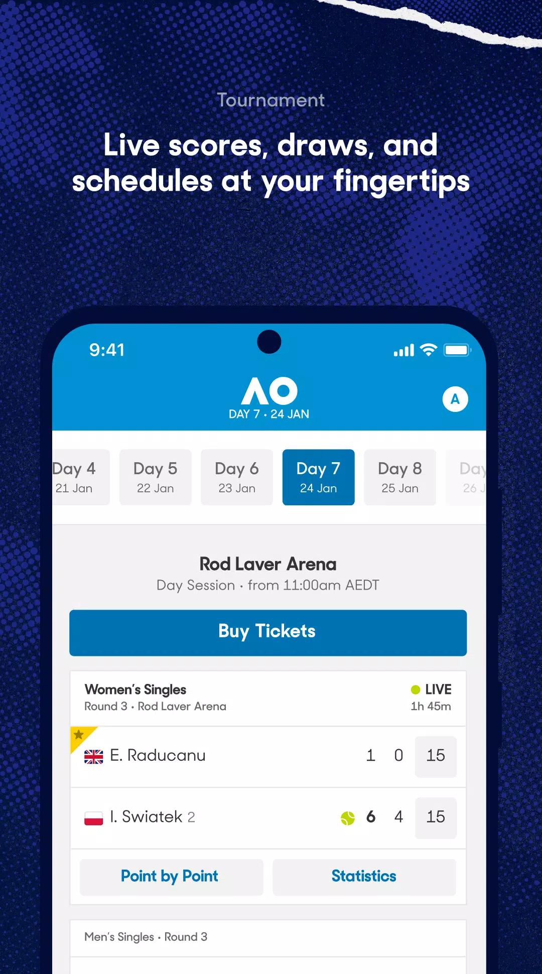 Australian Open Tennis 2026 screenshot 7