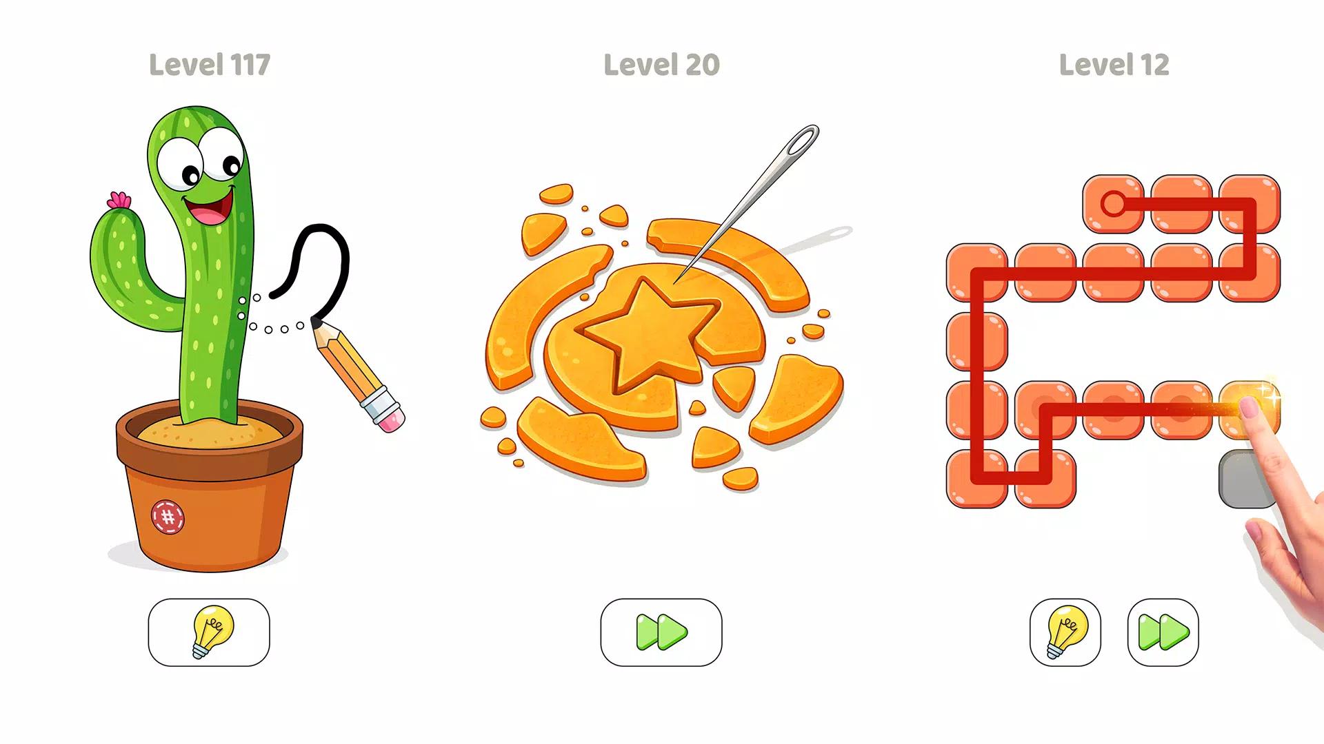 Line Drawing Puzzle-Mini Games screenshot 1