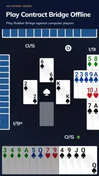 Classic Bridge Card Game screenshot 1