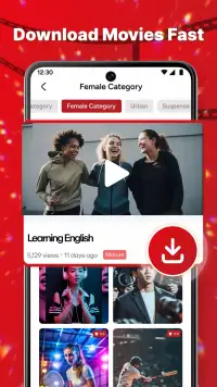 Fast Video & Movie Downloader screenshot 1