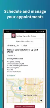 My IU Health screenshot 1