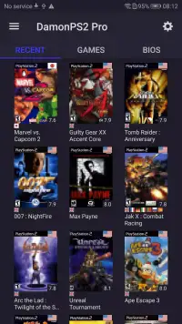 PS2 Emulator DamonPS2 PPSSPP screenshot 1