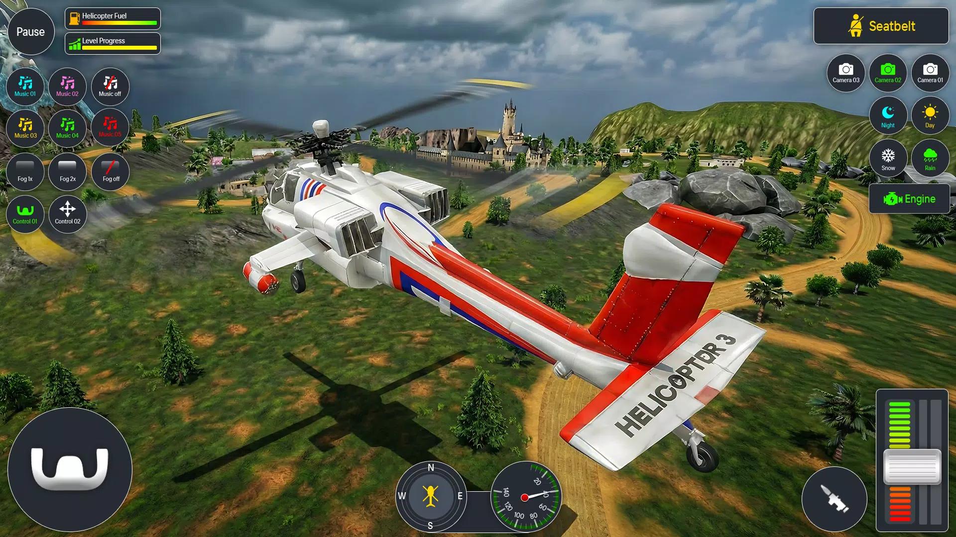 Real Helicopter Simulator screenshot 8