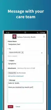 My IU Health screenshot 3