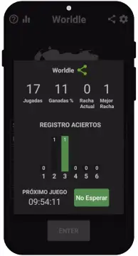 Worldle screenshot 10