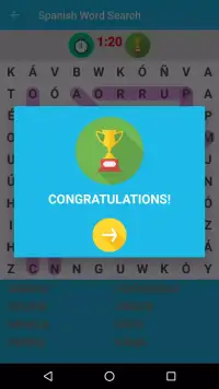Spanish Word Search screenshot 4