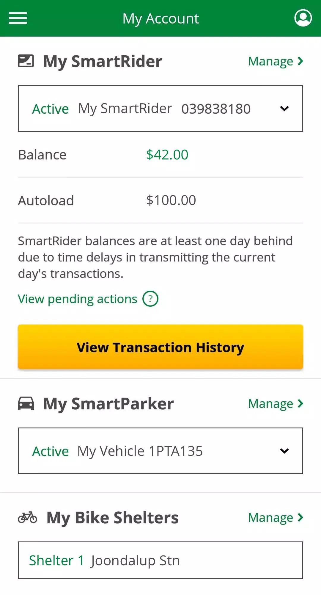 Transperth screenshot 6