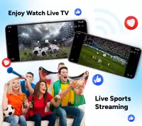 Live TV: Live Sports Streaming screenshot 1