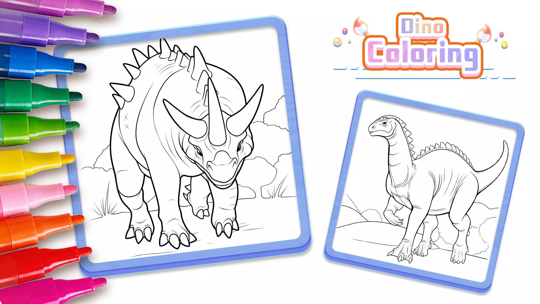Dino Coloring screenshot 8